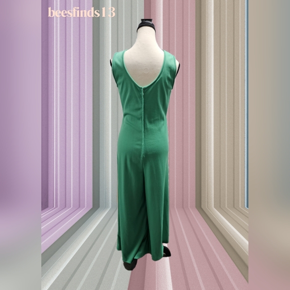 Teena Paige Vintage Beautiful Green Jumper, S - Picture 2 of 3